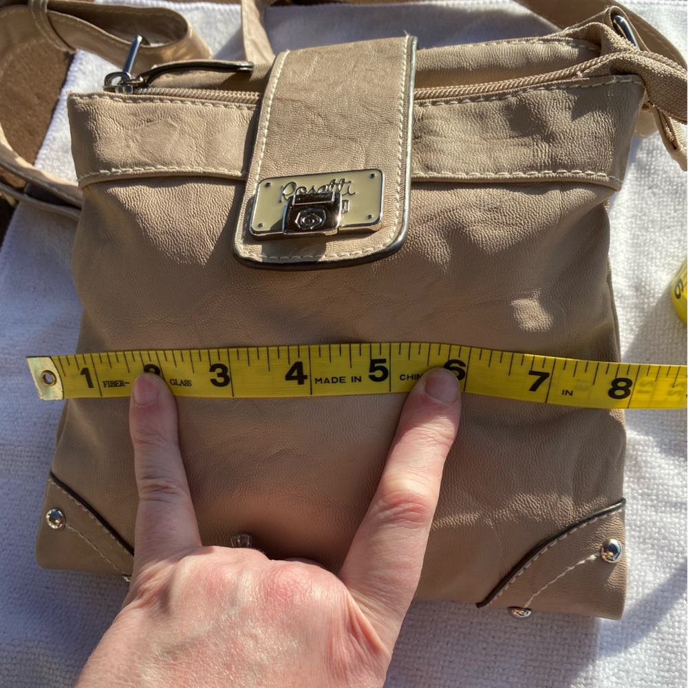 Rosetti Crossbody Bag - Taupe Color - Picture 7 of 9